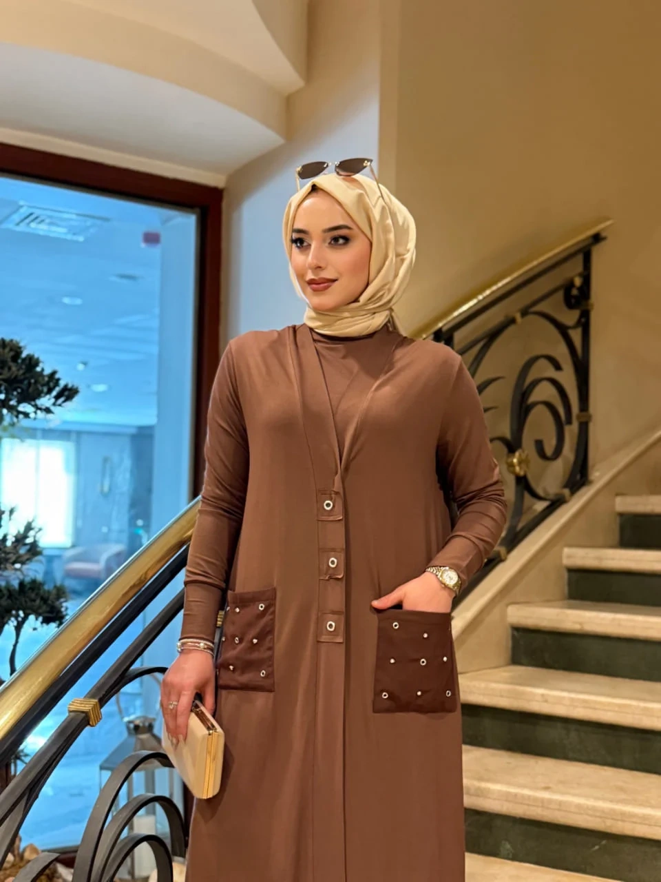 Kahverengi Nes Takım - Görsel 5