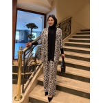 Gri Leoparlı Kimono Takım